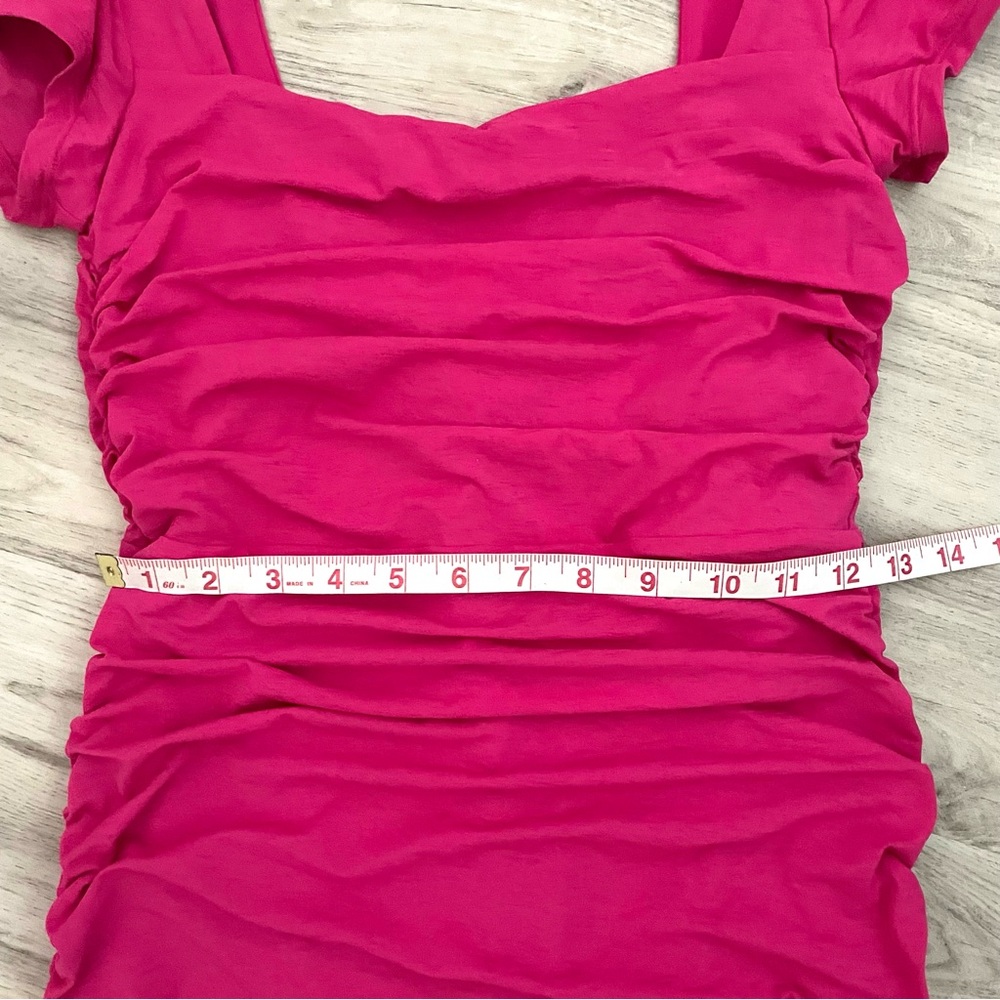 NWOT FP MOVEMENT PIROUETTE SHORTSIE ROMPER PNK ROSE Med - Picture 7 of 13
